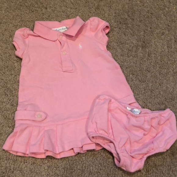 Ralph Lauren Layette Other - Ralph Lauren Layette matching set baby girl 6 mon